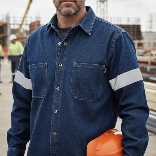 Camisa industrial